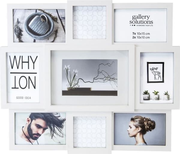 Fotoram Ramka Nielsen Design Why Not Collage vit (8999333)