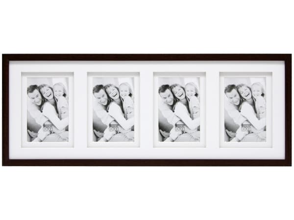 Deknudt S65KQ4, Kartonki, Puu, Ruskea, Usean kuvan kehys, 10 x 15 cm, Suorakulmainen, 630 mm