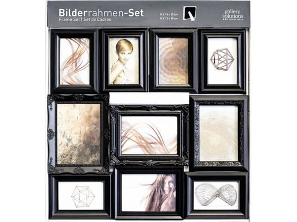 Nielsen Design 8999325 Bilderram Pappersstorlek: 13 x 18 cm Svart