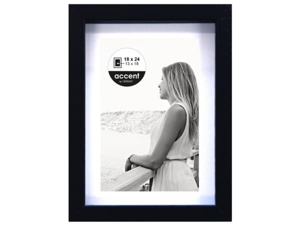 Nielsen Design 1134000 Billede skifteramme Papirformat: 18 x 24 cm Sort