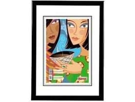 Hama Madrid svart 20x30 plastramme 66487