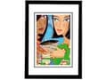 Miniatyrbilde 2 av 4: Hama Madrid svart 20x30 plastramme 66487