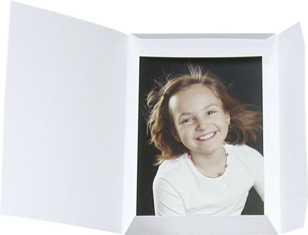 Daiber 09033, Fotoark kartong, Hvit, 150 mm, 200 mm, 100 stykker