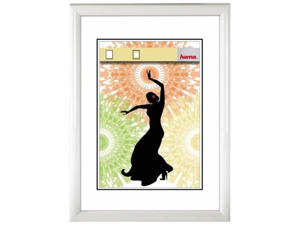 Hama "Madrid" 13 x 18 cm, Plast, Vit, 9 x 13 cm, 130 mm, 180 mm