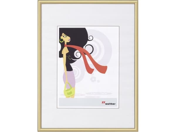 Walther New Lifestyle 30 x 40, Plast, Guld, 20 x 27 cm, 300 mm, 400 mm