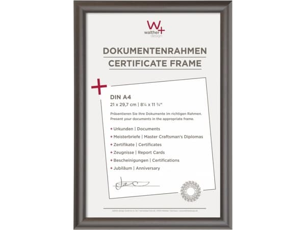 Walther Trendstyle 21x29,7 Hartsiteräs DIN A4 KP130D