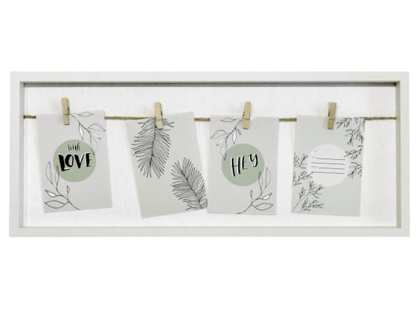 Photo frame Nielsen Design Nielsen Collage 4 Cramps 4x9x13 Wood white 8999424