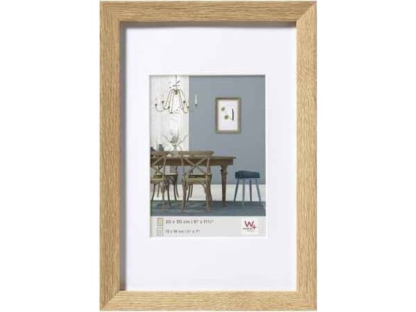 Walther EF030E, MDF-levy, Tammi, Yksi kuvakehys, Seinä, 13 x 18 cm, Suorakulmainen