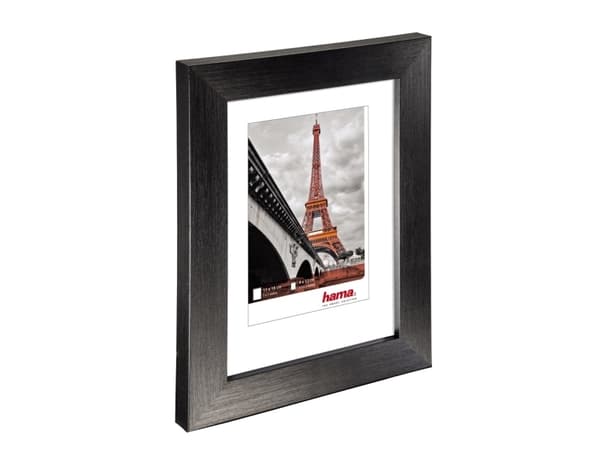 Hama Paris, Enbildsram, Glas, Plast, Svart, 7 x 10 cm, 100 mm, 150 mm