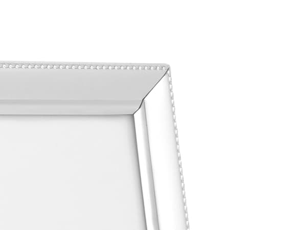 Zilverstad Pearl, Enkel bilderamme, Sølv, Gloss, Bord, Vegg, 13 x 18 cm, Rektangulær