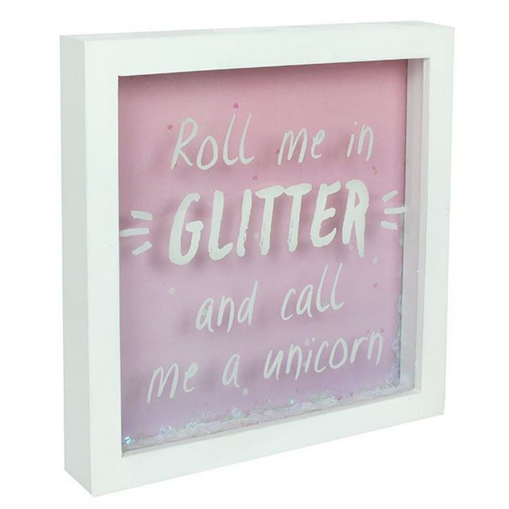 Something Different Roll Me In Glitter Box Frame