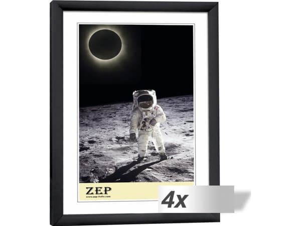 4x1 ZEP New Easy black 21x29,7 DIN A4 Resin Frame KB11