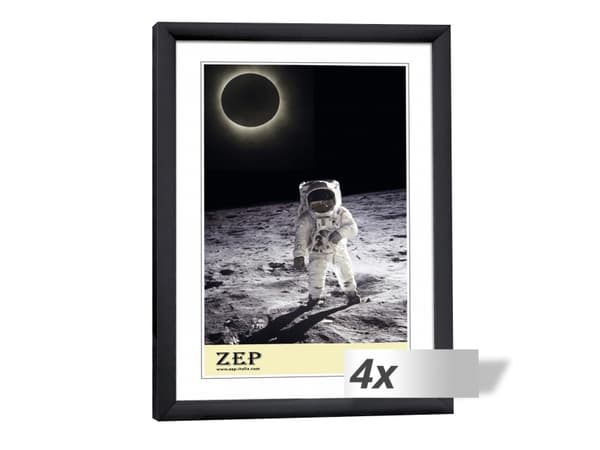 4x1 ZEP New Easy black 21x29,7 DIN A4 Resin Frame KB11
