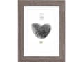 Miniatyrbild 3 av 3: Ramka Deknudt Deknudt S66KH3 P1 18x24 Wood grey oak w. Passepartout