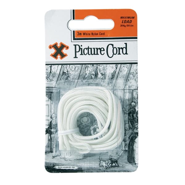 X Picture Cord White One Size