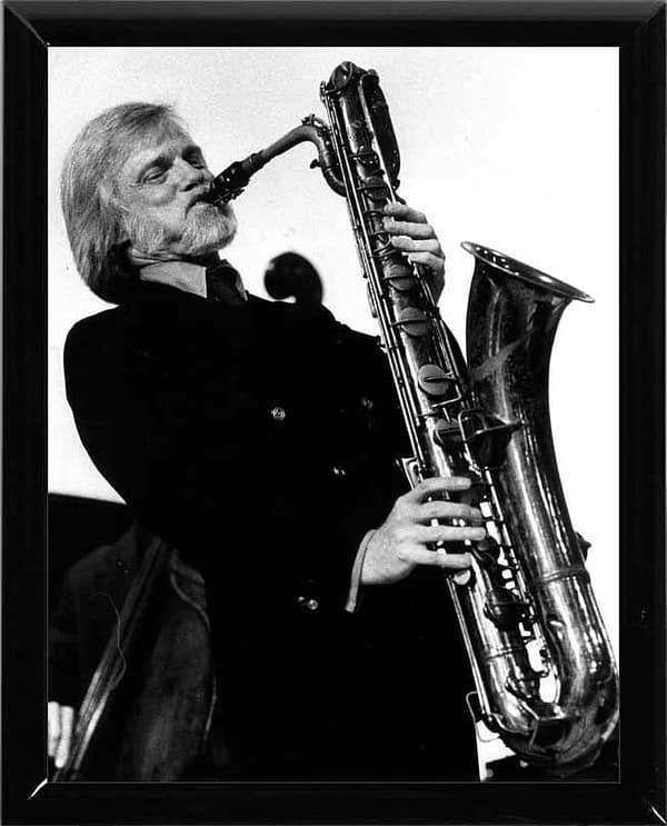 Fotografi 30x40: Gerry Mulligan i Malmö 1980