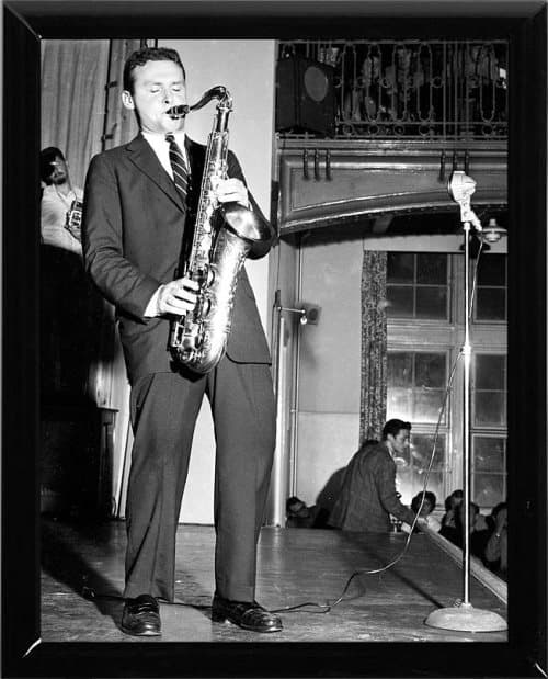 Fotografi 30x40: Stan Getz in Malmö