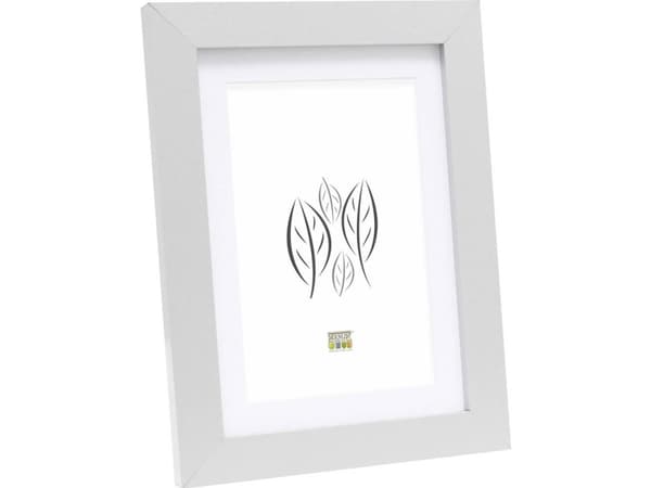 Valokuvakehys Deknudt Deknudt S66KD1 P1 30x45 Puu hopea w. Passepartout