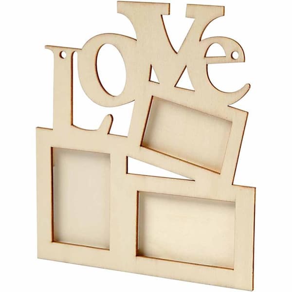 Ramar 10 st - Plywood - stl. 19,7x16 cm