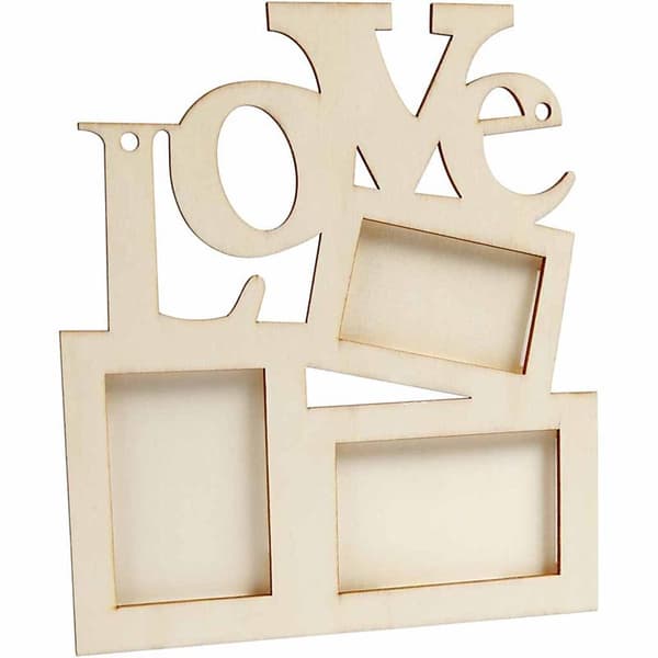 Ramar 10 st - Plywood - stl. 19,7x16 cm
