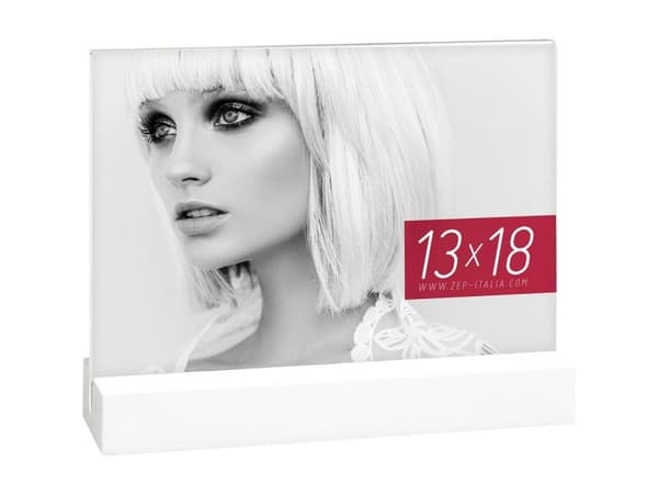 ZEP AQ657W Bilderram Pappersstorlek: 13 x 18 cm Vit