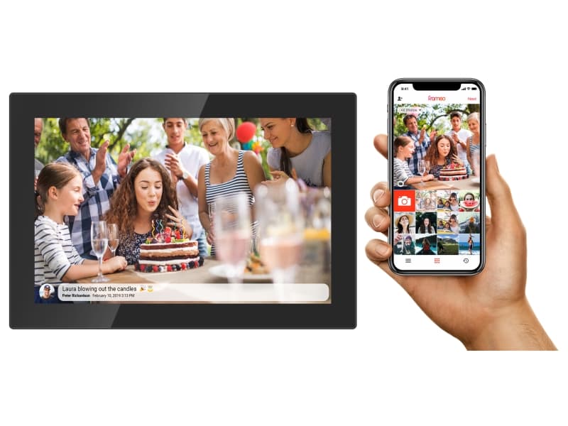 Social PhotoFrame 10,1" IPS to