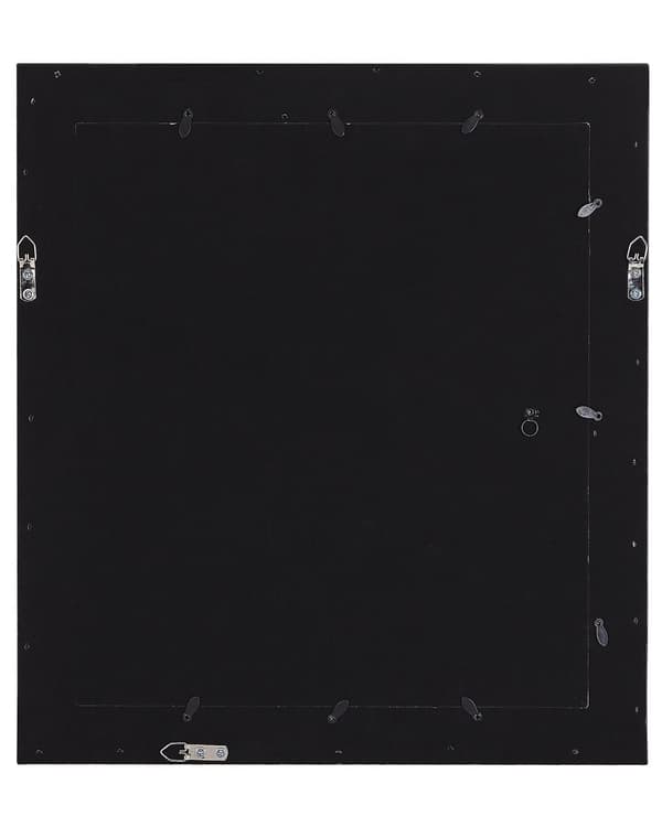 Fotoramme mørkt træ 49 x 44 cm til 5 billeder 10 x 15 cm Collage blænde