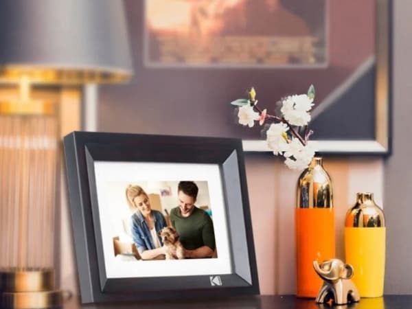 Kodak Digital Photo Frame 7 "" Digital Photo Frame 7 Inch Led Hd Wooden Kodak - Light Brown
