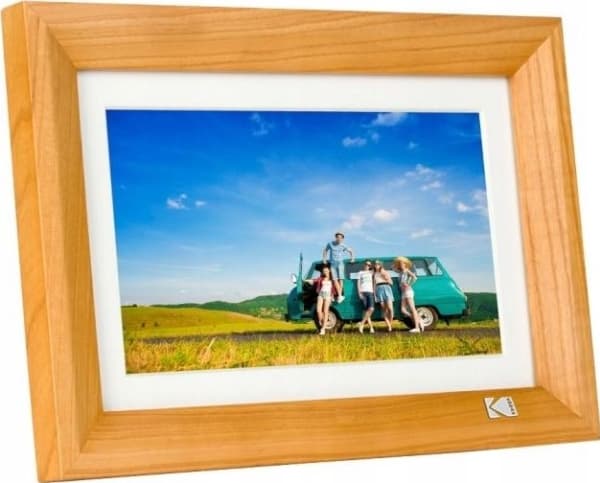 Kodak Digital Photo Frame 7 "" Digital Photo Frame 7 Inch Led Hd Wooden Kodak - Light Brown
