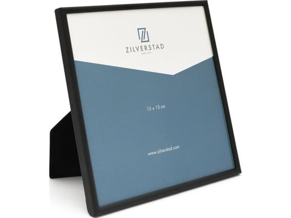 Zilverstad Sweet Memory, Sort, Enkel bilderamme, Matte, Bord, Vegg, 15 x 15 cm, Firkantet