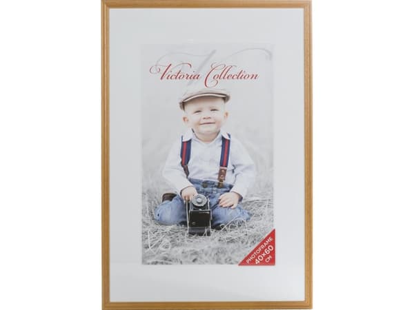 Victoria Collection Fotoramme Memory 40x60, lysebrun