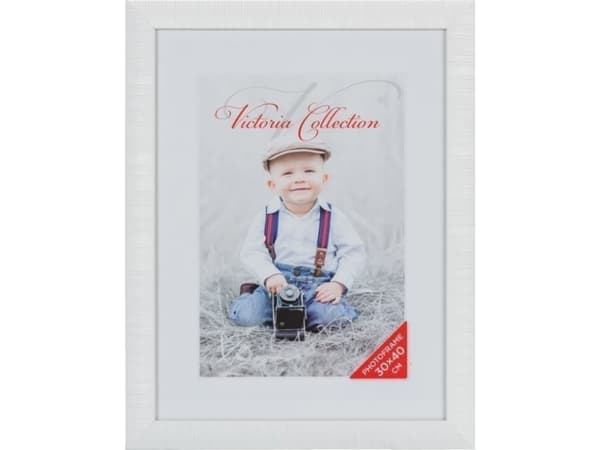 Victoria Collection Nuotraukų rėmelis Smėlis 30x40, baltas (VI2451)