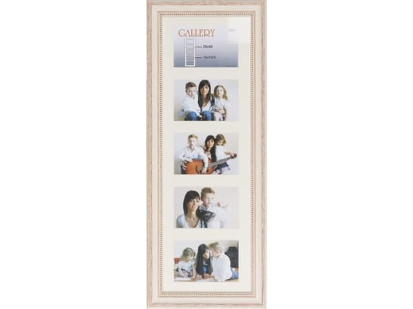 Victoria Collection Fotoram Verona Gallery 20x60/5/10x15 (VF2506), beige