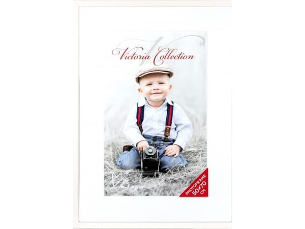 Victoria Collection Fotoram Natura 50x70, vit (VI2539)