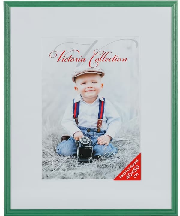 Victoria Collection Fotoram Minne 40x50cm, grön