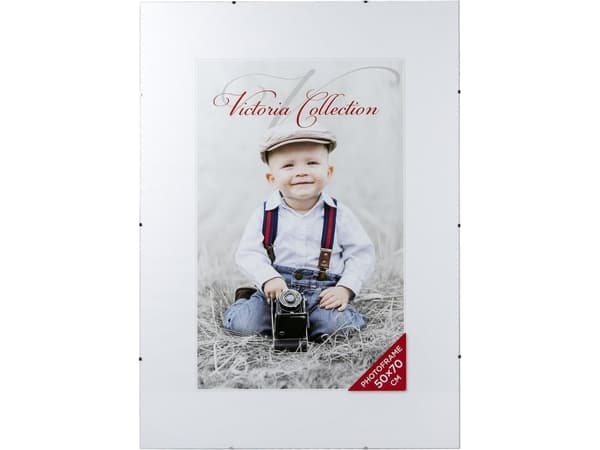 Valokuvakehys Victoria Collection Kehys. 50x70 koivusta, klipsi