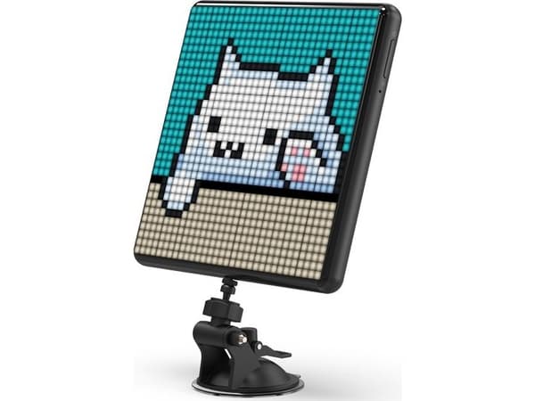 Divoom Pixoo-Max, 32 x 32 pikseliä, LED, 1:1, Bluetooth/USB, Musta, Akku, USB