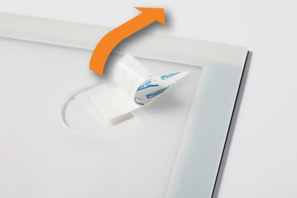 Magnetram DURAFRAME tapet A4 svart