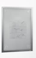 Miniatyrbild 1 av 3: Magnetram DURAFRAME tapet A3 silver