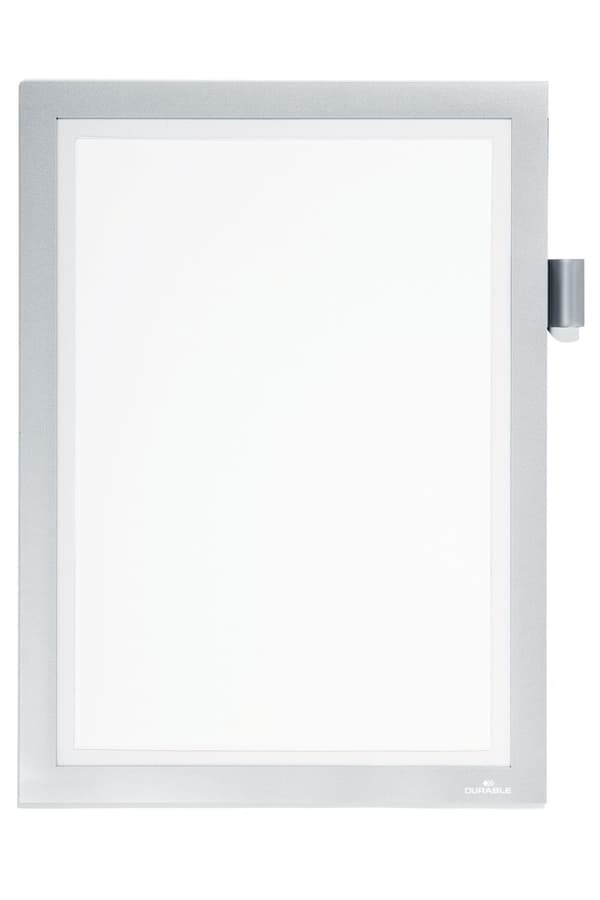 Magnetram självh DURAFRAME note A4 silv