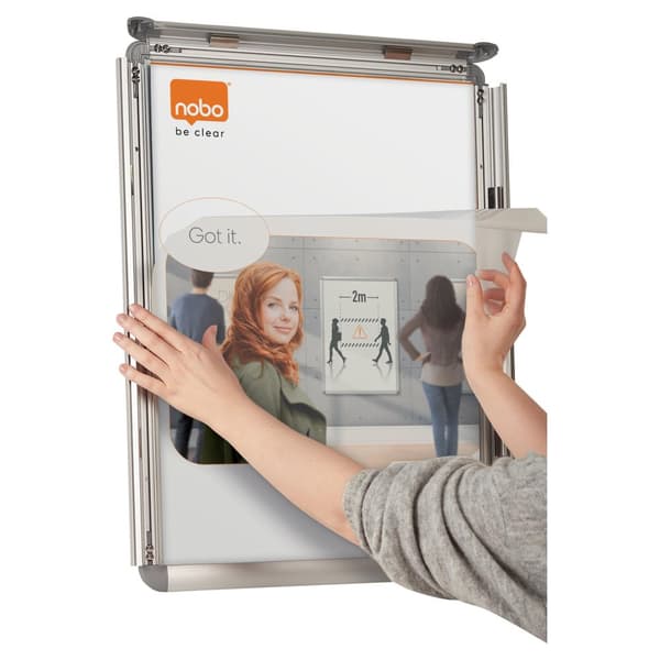 Affischram NOBO reflexfri A4