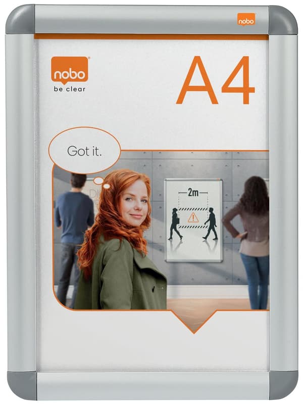 Affischram NOBO reflexfri A4