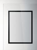 Miniatyrbild 1 av 2: Magnetram DURAFRAME SUN UV A3 svart 2/fp
