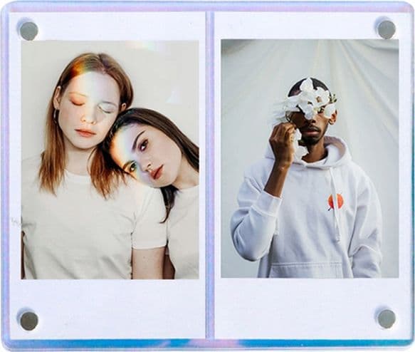 LoveInstant Magnet för Instax Polaroid-foton i stor ram