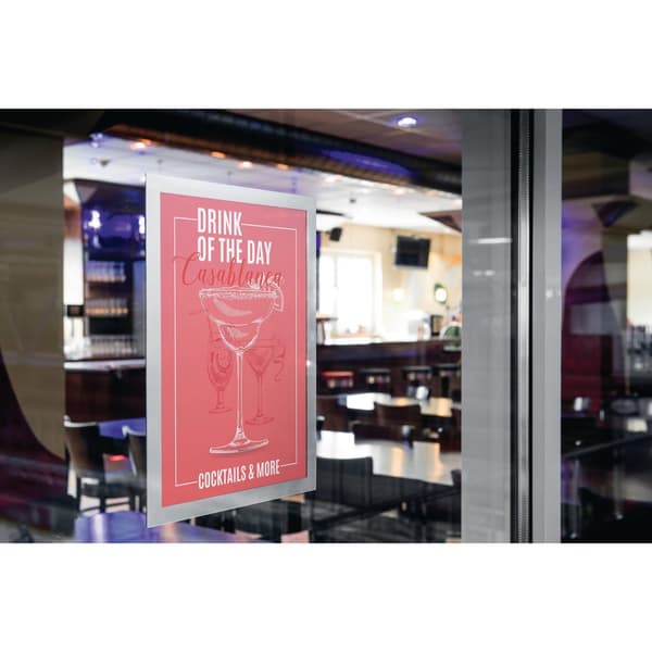 Magnetram DURAFRAME SUN UV A4 silver2/fp