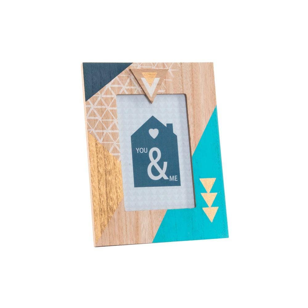 Fotoram DKD Home Decor Trä Boho (17 x 1.5 x 21.5 cm)