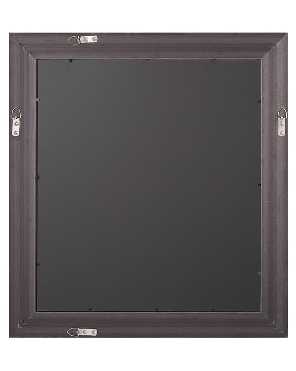 Billedramme Sølv Blank og Glas 69x69 cm Firkantet Fotoramme med Rhinsten til 5 Billeder Collage Stue Soveværelse til Væg Indretning Tilbehør