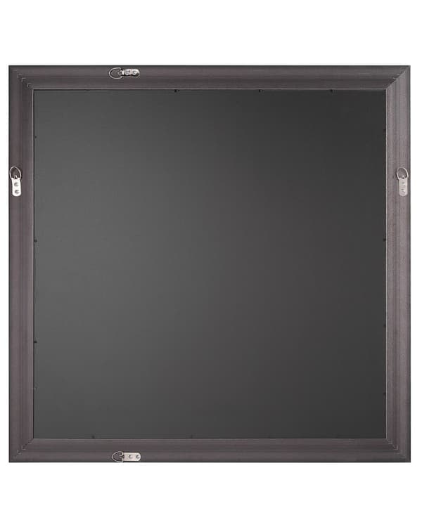 Fotoram Silver Glas Plast 69 x 69 cm För 10 bilder 14x9 cm 12x17 cm 12x12 cm Kollage Bländare