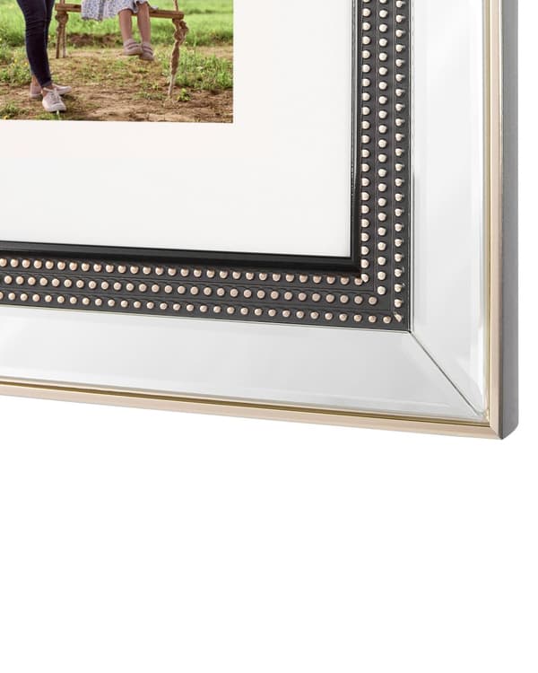 Fotoram Silver Glas Plast 69 x 69 cm För 10 bilder 14x9 cm 12x17 cm 12x12 cm Kollage Bländare