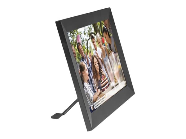DENVER FRAMEO PFF-1024BLACK - Digital fotoram - 16 GB - 10.1" - 1280 x 800 - svart